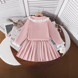 5-12Y Kid Girl Korean College Style 2 Pcs Set