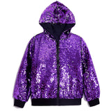 1-12T Kid Baby Boy Girl Fashion Flip Sequins Design Halloween Party Coats Jacket