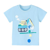Kid Baby Boys Short Sleeve Top Cartoon Printing T-Shirt
