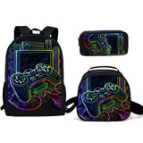 Kid Game Console Handle Schoolbag Students School Season 3 pcs/set