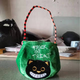 Handheld Pumpkin Bag Witch Ghost Owl Sugar Bag Halloween Decoration