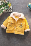 Kid Boys Jacket Winter Thickened Velvet Padded Coats