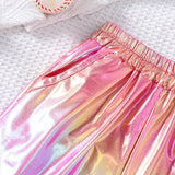 Kid Baby Girl Summer Fashion Colorful Gradient Casual Shorts Pants