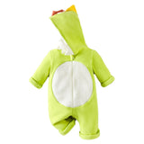 Baby Autumn Cute Dinosaur Spine Tail Jumpsuit Rompers