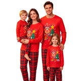 Family Matching Parent-child Christmas New Year Pajamas Loungewear