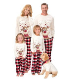 Family Matching Christmas Parent-child Autumn Long-sleeved Loungewear Pajamas