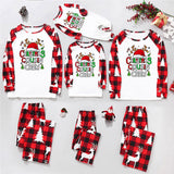 Family Matching Parent-child Loungewear Christmas Plaid Pajamas