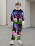 Children's Hooded Sweater Set Children's Casual Set