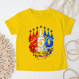 Kid Boy Girl USA Independence Day Fashion Short Sleeve T-Shirt Summer Top