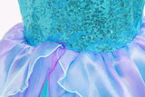 Kid Girl Pommel European American Mermaid  Shell Dresses
