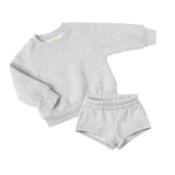 Kid Baby Boy Girl Autumn Winter Suit Short Sports 2 Pcs Sets