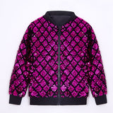 1-12T Kid Baby Boy Girl Plaid Sequined Performance Party Versatile Coats Jacket