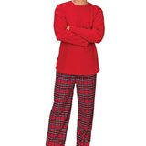 Family Matching Christmas Plaid Parent-child Cotton Loungewear Pajamas