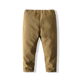 1-6T Kid Baby Boys Autumn Party Suit Long Sleeve Gentleman 4 Pcs Set