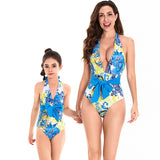 Family Matching Swimsuit Parent-child One-piece Bikini Sexy Bikini Swimsuit