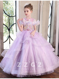 Girls Dress High-end Children's Princess Dress Flower Girl Little Girl Host Piano Performance