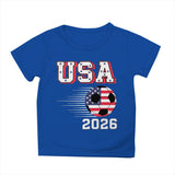 Kid Boy Girl USA Independence Day 250th Anniversary Fashion Summer T-Shirt