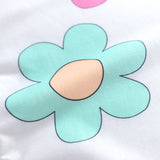 2-8Y Kid Girl Casual Long-sleeved Flower Shirts Top