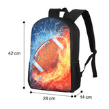 Kid Student  Schoolbag Cute Parrot Print Animal  Backpack 16 Inch