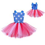Independence Day Kid Baby Girls  Holiday Party Dress