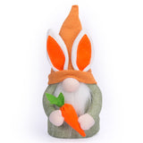 Easter Decorative Rabbit Egg Holding Doll Decoration Gift