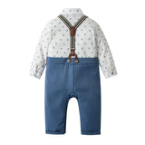 Baby Boy Climbing Long Sleeve Spring Autumn Onesie Rompers