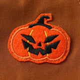 Halloween Pumpkin Costume Children's Clothes Baby Wizard Hat Three-piece Boy Suit