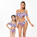 Family Matching Parent-child Swimsuit Split Mother and Daughter Swimsuit