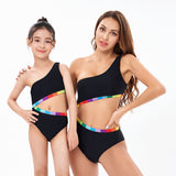 Family Matching Bikini Sexy Swimsuit One-piece Parent-child Bikini