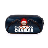 Choo Charles Small Train Partition Pen Bag Cartoon Pencil Box