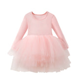 1-5Y Kid Baby Girl Ballet Swan Dance Performance Dress