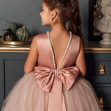 6M-12T Kid Baby Girl Flower Wedding Piano Dresses