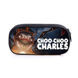 Choo Charles Small Train Partition Pen Bag Cartoon Pencil Box