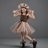 Halloween Children's Animal Role-playing Costume Lion King Costume Girls Party Performance