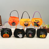 Handheld Pumpkin Bag Witch Ghost Owl Sugar Bag Halloween Decoration