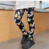 2-12T Kid Girl Autumn  Summer Nine-point Thin Pants Leggings