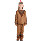 2-12Y Kid Boys Halloween Stage Aboriginal Boys Costumes