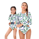 Family Matching Parent-child Conservative One-piece Sexy Bikini Swimsuit
