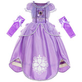 Kid Girl Princess Sophia Halloween Dresses