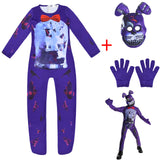 Halloween Kid Boy Teddy Bear Party Cosplay Costume