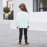 3-12Y Kid Girls MAMA'S MINI Print Casual Sports 2 Pcs Set