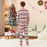 Family Matching Parent-child Loungewear Christmas Plaid Splicing Pajamas