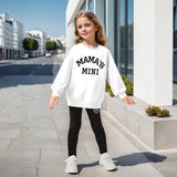 3-12Y Kid Girls MAMA'S MINI Print Casual Sports 2 Pcs Set