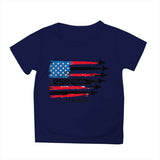 Kid Girl Boy 250th Anniversary Independence Day Printed Comfortable Casual T-Shirt