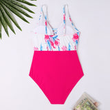 Family Matching Parent-child High-waisted One-piece Swimsuit