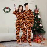 Halloween Parent-child Pajama Pumpkin Funny Devil Print Loungewear