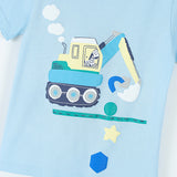 Kid Baby Boys Short Sleeve Top Cartoon Printing T-Shirt
