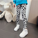 2-12T Kid Girl Autumn  Summer Nine-point Thin Pants Leggings