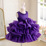 Baby Girl Princess Fluffy Cake Performance Dress