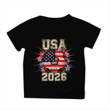 Kid Boy Girl USA Independence Day 250th Anniversary Fashion Summer T-Shirt